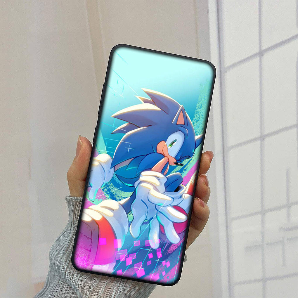 Для Samsung Galaxy S24 S23 iPhone 16 15 14 Plus X Xiaomi Redmi Note 13 12 11 Pro Max 8 XR Huawei OPPO чехол для телефона Lovely S-Shadows Game S-Sonics Cover