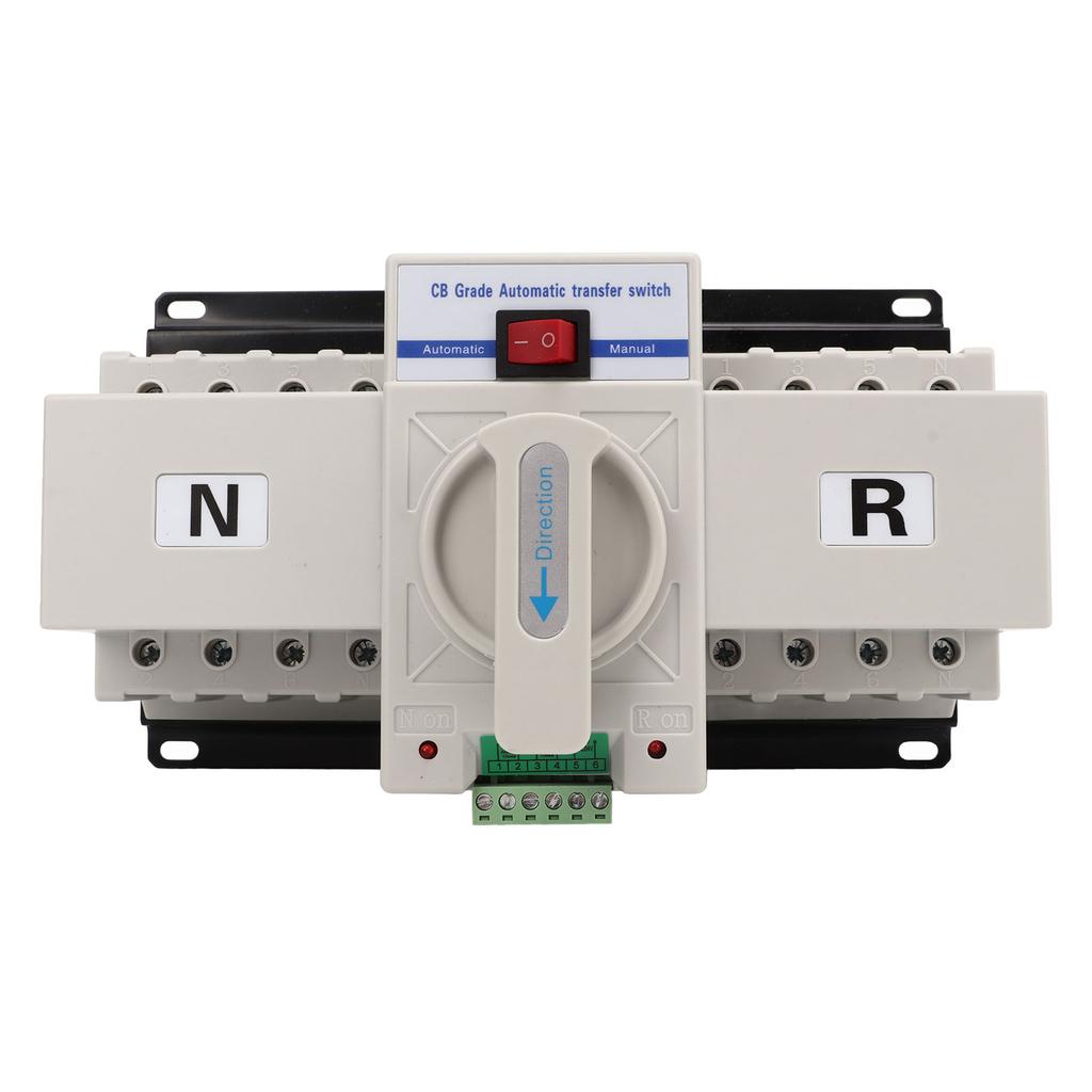 4P Двойное питание Автоматический переключатель 63A Автоматический выключатель Перекидной переключатель Пожарный тип