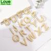 English Letters Pearl Brooch Gold Color Cardigan Shirt Lapel Pin Corsage Brooches For Women Clothing Accessories Jewelry