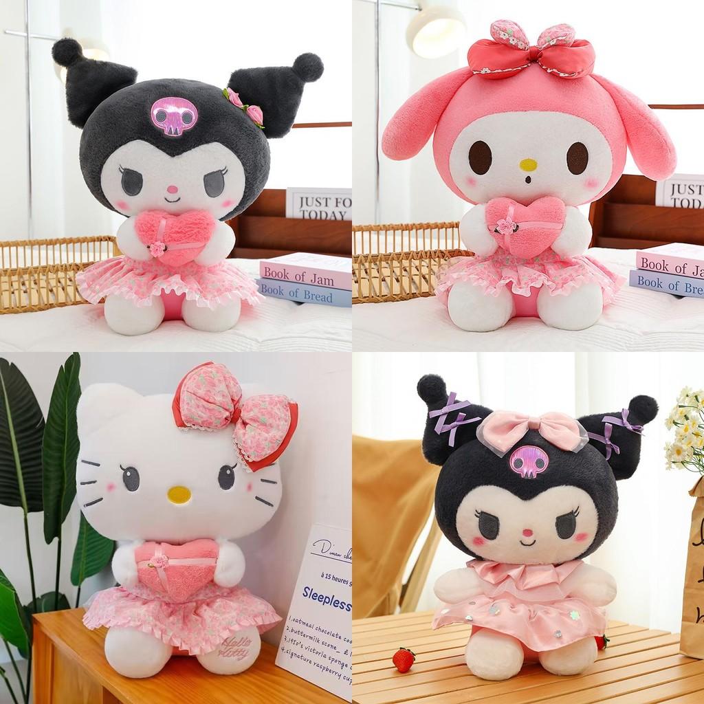 Hello Kitty Wedding Series Large Plush Toy With Pp Cotton For Home Decor