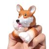 Washable Animal Cat Dog Hand Puppet Props Random Combination Finger Dolls