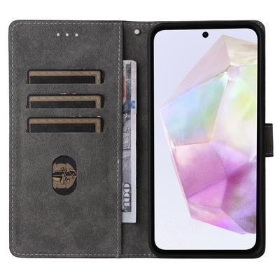 Для Samsung Galaxy A36 5G Кошелек Чехол для телефона Блокировка RFID Кожа PU Книжка Подставка Вид