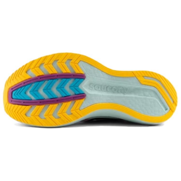 SAUCONY Endorphin Pro Удобные Мягкие Нескользящие Прочные Низкие Повседневные Кроссовки для Бега Женские кроссовки Фиолетовый S10598-26