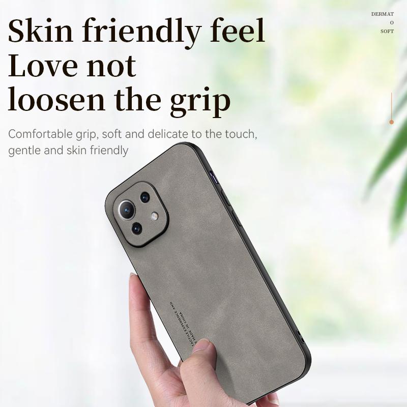Для Xiaomi 11 Lite Мягкий чехол из овечьей кожи для Xiaomi 11T Xiaomi 11Ultra Матовый чехол для защиты объектива камеры