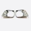 For Toyota Prado J150 J 150 2010 2011 2012 2013 Chrome Car Front Fog Light Cover Trim Head Foglight Lamp Frame Car