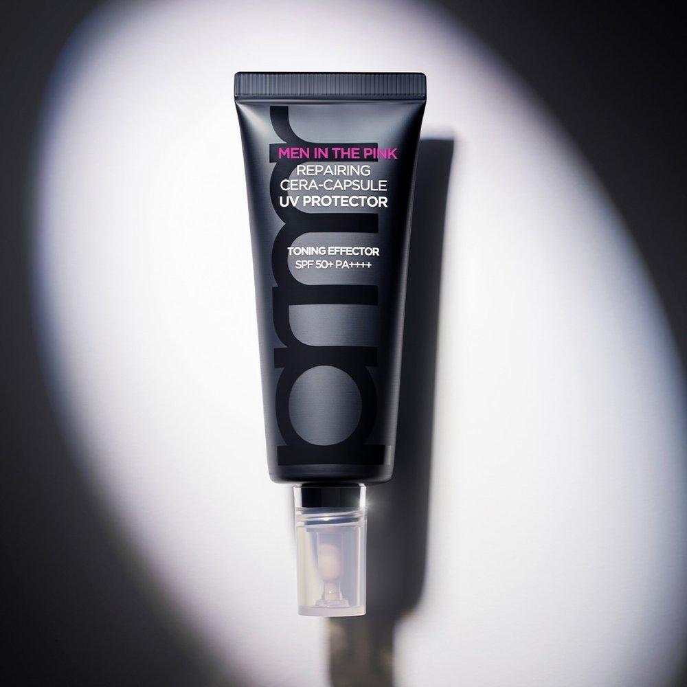 Primera Man in the Pink Repairing Cera Capsule UV Protector Toning Effector 40 мл
