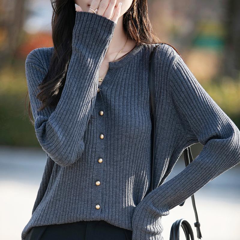 Женский легкий кардиган из 50% шерсти и 50% шелка Mulberry — универсальный трикотаж на все 4 сезона для комфорта и стиля в любое время года