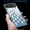 Для iPhone 17 Air Чехол ПК ТПУ Закаленное стекло Печать с рисунком Ударопрочная Задняя крышка для телефона
