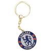 Official Metal Football Crest Keyring