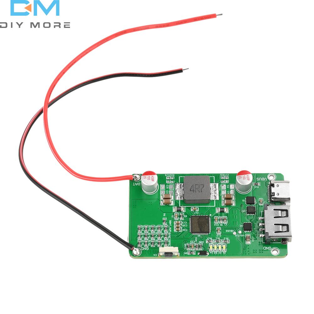 45W PD QC Full Protocol Bidirectional Fast Charging Mobile Power Module DIY Power Bank 2-6S Lithium Battery Protection board