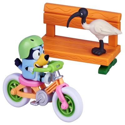 TAKARA TOMY Набор фигурок Bluey Велосипед Блуи