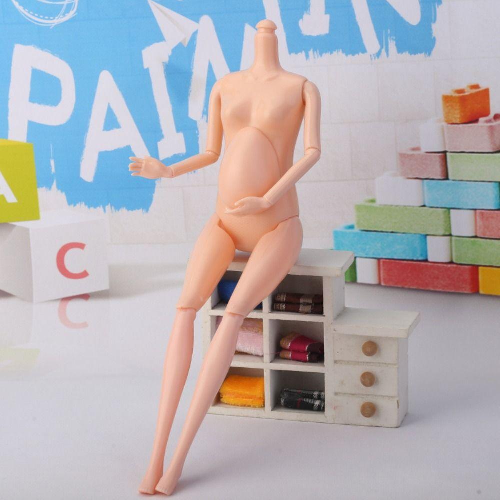 Съемная кукла с большим животом, голая, игрушки без головы, сделай сам, подвижные куклы-девочки, тело куклы, аксессуары для кукол