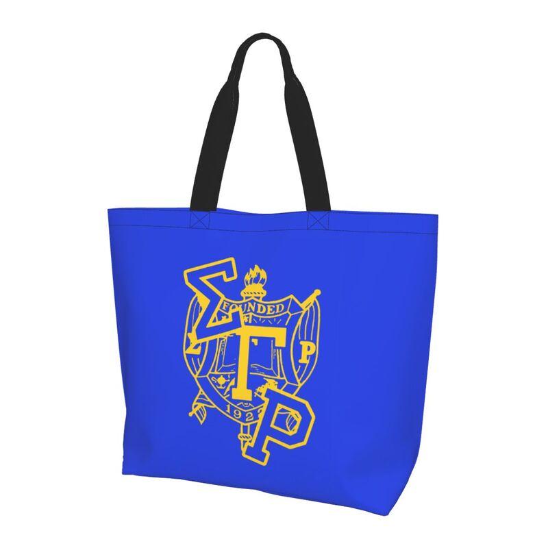 Sigma Gamma Rho 1922 Print Travel Tote Bag Large Capacity Shoulder Bag Reusable Durable Handbags Women Grocery Shopping Bag