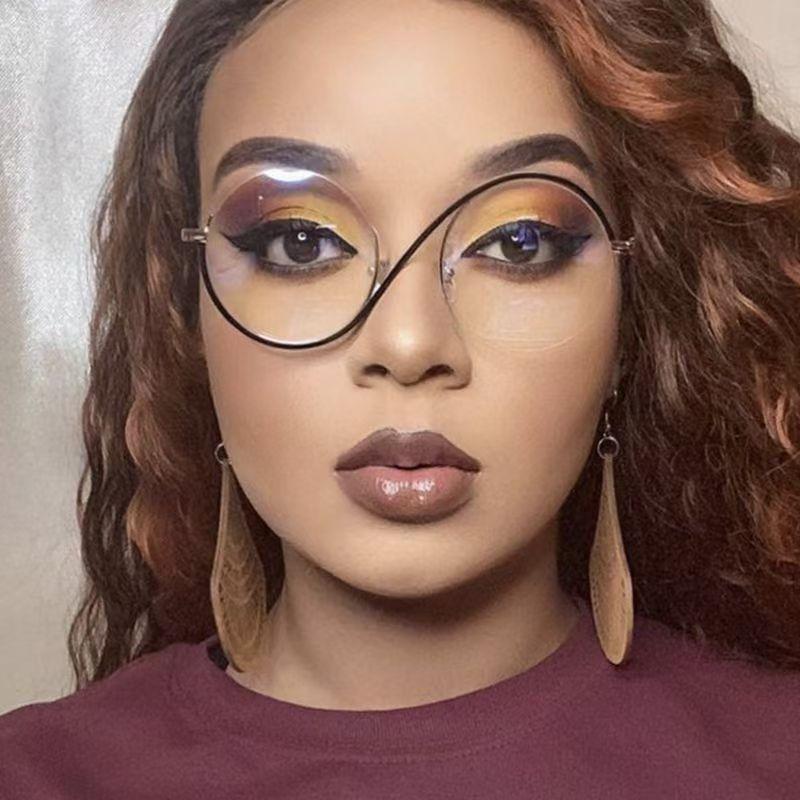 Anti Blue Light Blocking Radiation Eyewear Blue Light Glasses PC Frame Resin Len Trend Clear Lenses Computer Eyeglasses