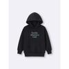 GU by Uniqlo Детская объемная толстовка с капюшоном Логотип