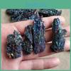 Specimen Natural Colorful Silicon Carbide Ornaments Peacock Color Stone Crystal