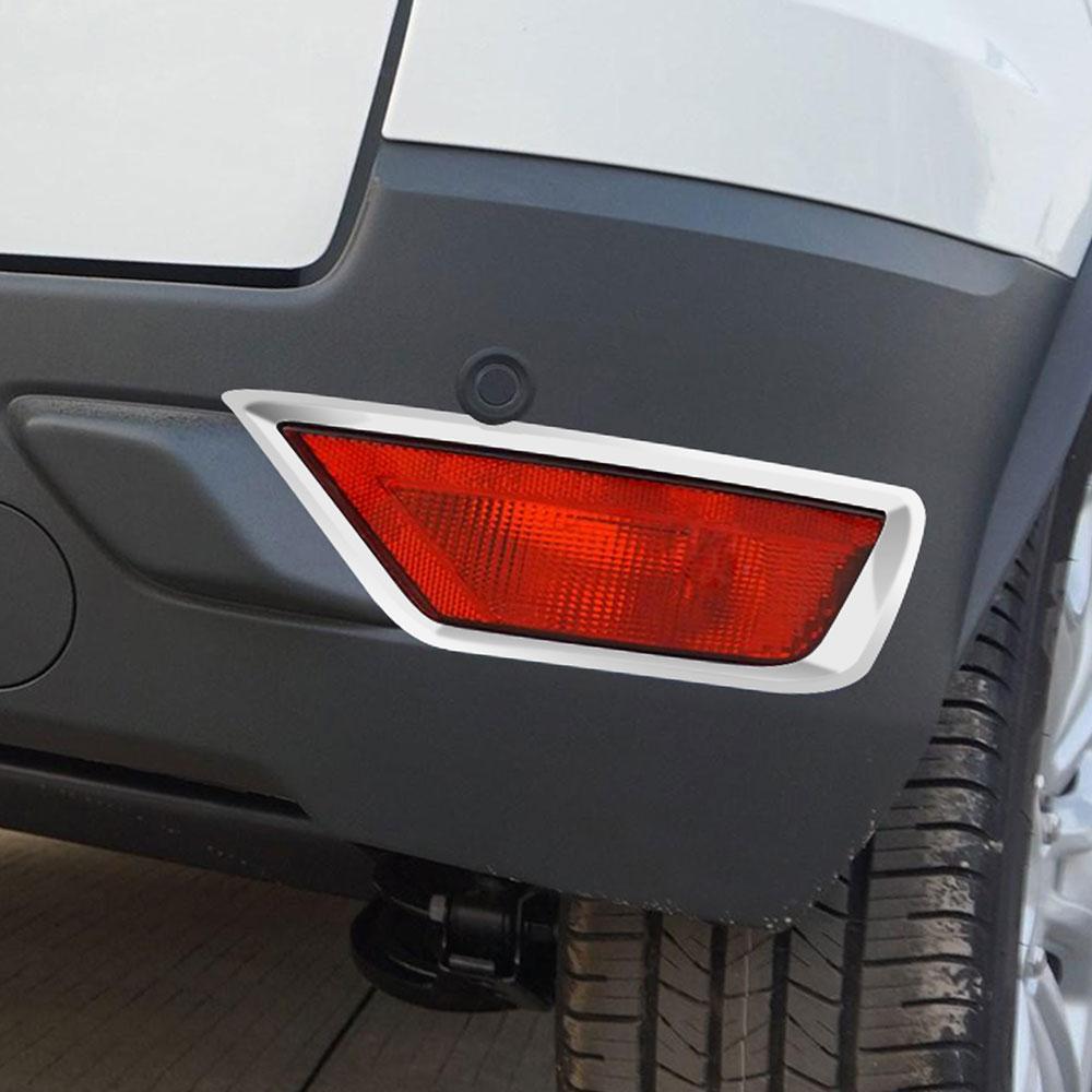 Car Rear Fog Light Cover for Ford Ecosport 2013 - 2022 2Pcs Fog Lamp Decoration Sticker Trim Sequin Frame Styling Accessories