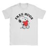Хип-хоп футболка Snoopys Free Hugs Мужская футболка с круглым вырезом и коротким рукавом Мультяшная хлопковая летняя футболка Топы
