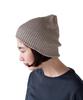 nakota Mix Knit Long Knit Knit and Loose Brand Solid Cold One Size Fits Beige Cap, Beanie, Cap, Hat, Men's Women's, Fit, Name, Autumn/Winter,