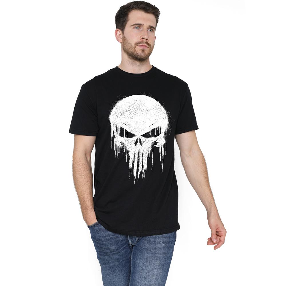 The Punisher Mens Big Logo T-Shirt