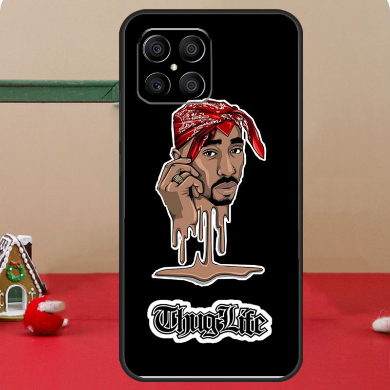Чехол для телефона Hip Hop Певец 2Pac для Honor Magic 7 Lite 6 8 Pro Honor 400 200 70 90 X8c X8b X9a X9b X9c X9d Win RT