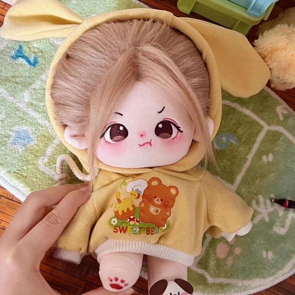With Hat Handmade Hoodies Doll Outfits  20cm Cotton Dolls/1/12 BJD Dolls/1/11 1/12 OB11 Dolls
