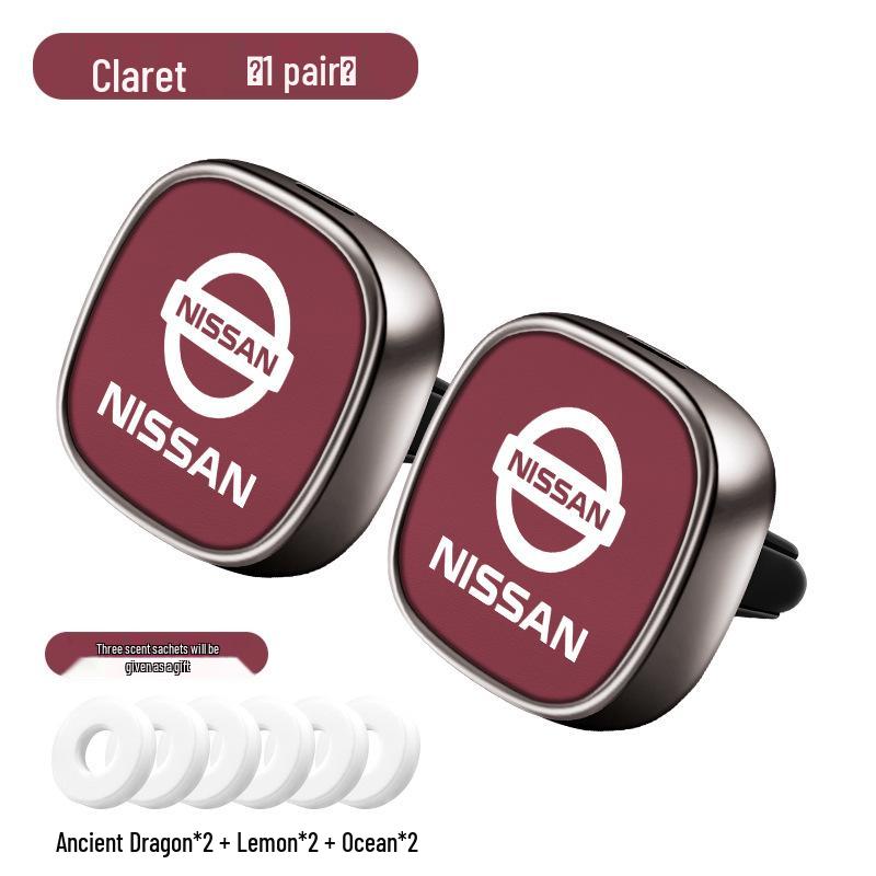 Nissan Air Vent Perfume for Sylphy, Teana, Qashqai, Bluebird, Tiida - Car Aromatherapy for Interiors