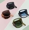 New Folding Small Frame Square Sunglasses Women Brand Designer Fashion Sun Glasses Men Driving Eyewear  for Female