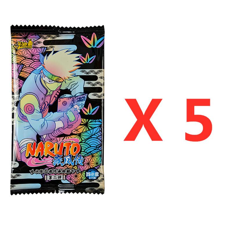 Naruto Cards Uzumaki Sasuke Ninja Game Collection Rare Cards Box Flash Cards Toys For Children Christmas Gift