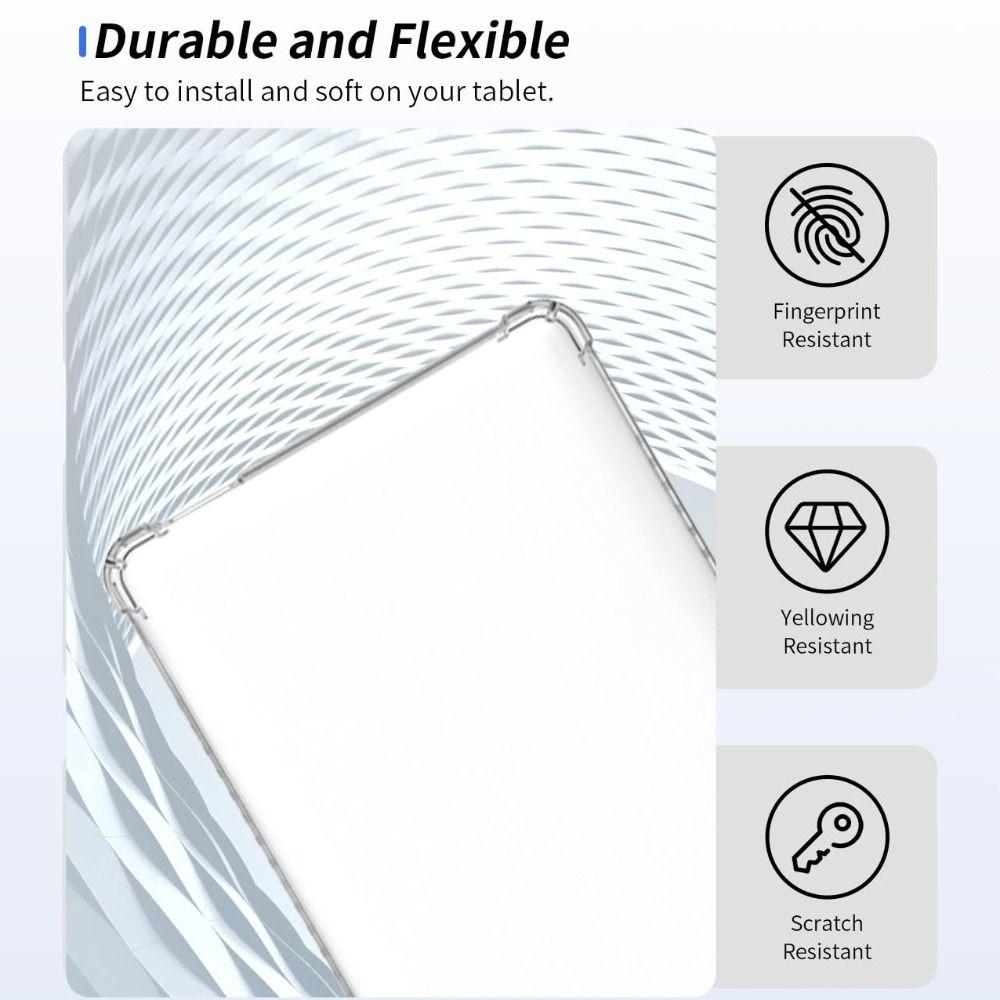 Противоударный чехол для 7,8-дюймовой электронной книги, прозрачная задняя крышка с воздушной подушкой, защитный чехол для MeeBook M8/M8C