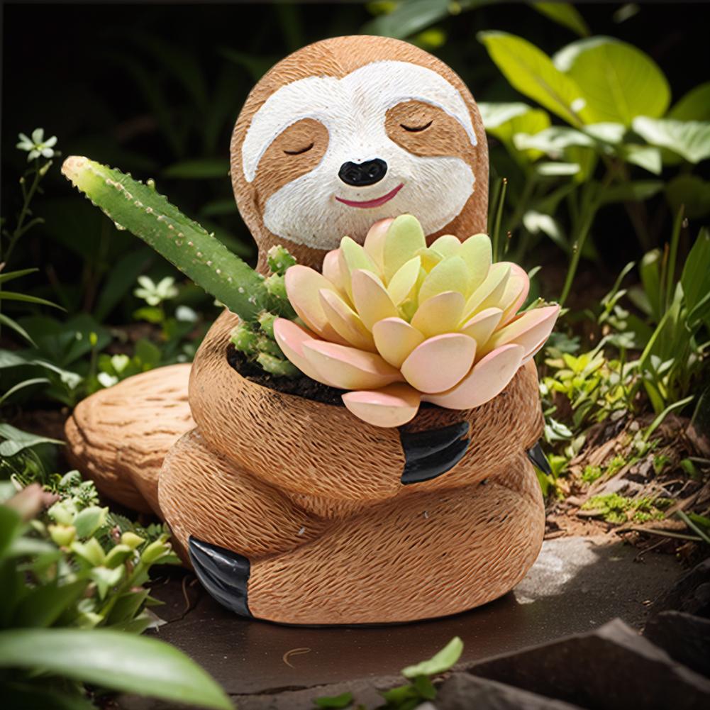 Суккулентный горшок для цветов «Черный кот», лучшие подарки для друзей семьи, симпатичный смоляной горшок для цветов, рождественский подарок, суккулентный цветочный горшок