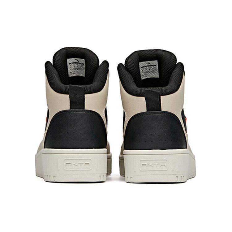 Anta Life Collection Textile, Synthetic Leather Abrasion Resistant Thermal Coverage Slip Resistant High top 912038010-12