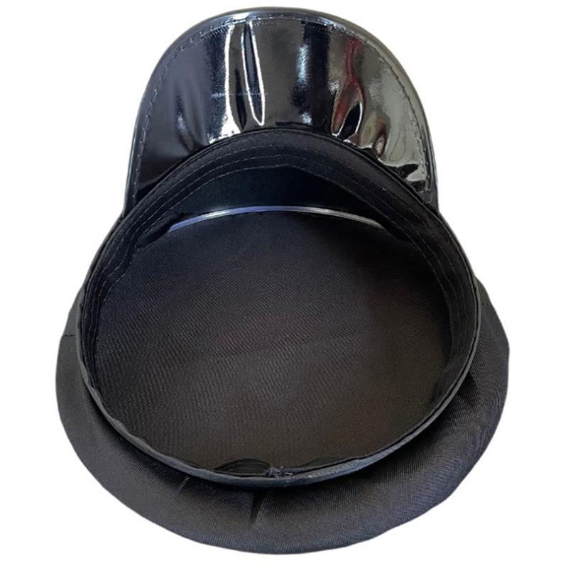 1 шт. креативная восьмиугольная полицейская кепка классическая взрослая полицейская кепка военная кепка сценическое шоу кепка для вечеринки косплей представление маскарад