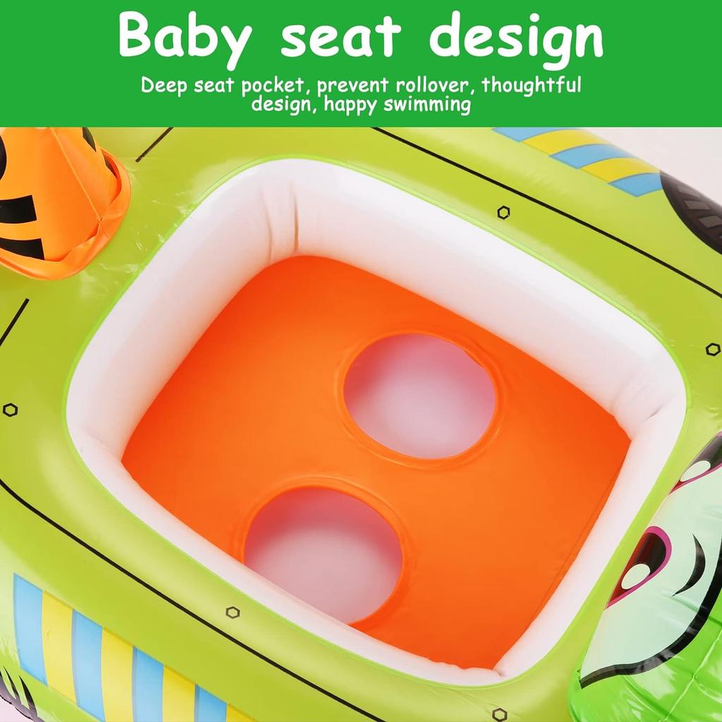 Кольцо для детского плавания, надувной обруч для плавания, сиденье для плавания, тренажер для плавания, надувное кольцо для плавания в машине, сиденье для тренировки плавания для детей от 3 до 36 месяцев