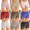 Womens Sheer Boxer Briefs Stretchy Crotchless Panties Breathable Casual Underwear