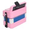7-Key Button Accordion for Kids, Educational Instrument for Practice and Stage Performance, Beginner Accordion (Rose)