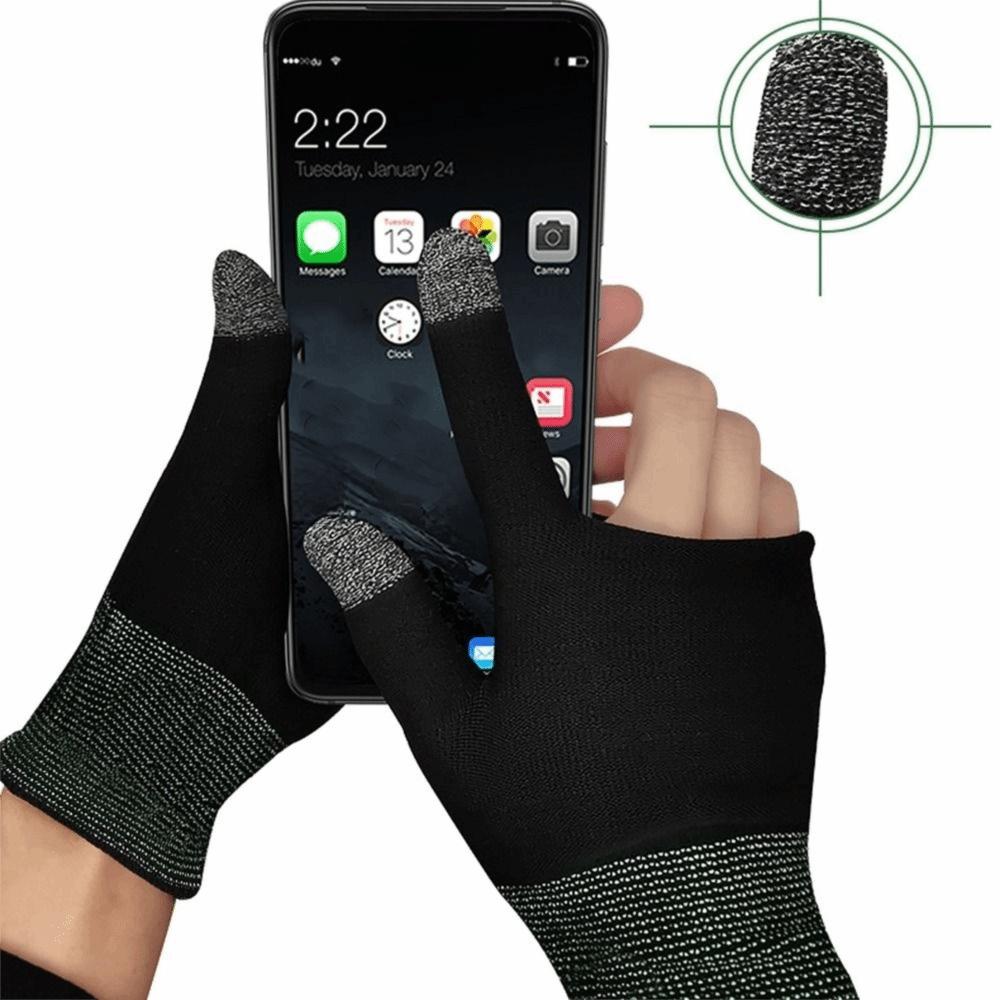 Sweatproof Thumb Gloves Hand Cover Finger Cots Cover Thumb Sleeve Gloves Gaming Finger Cover  Women