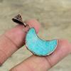 Кулон с амазонитом, медный кулон, изготовленный методом гальванопластики, кулон из натуральной драгоценного камня, ювелирные изделия, изготовленные методом гальванопластики, кулон ручной работы, подарки для нее, медные украшения