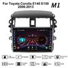 Для Toyota Corolla E140 E150 2006-2013 с кнопочной ручкой Android автомобильный радиоприемник мультимедийный плеер навигация стерео GPS 2 Din 1 + 16 ГБ