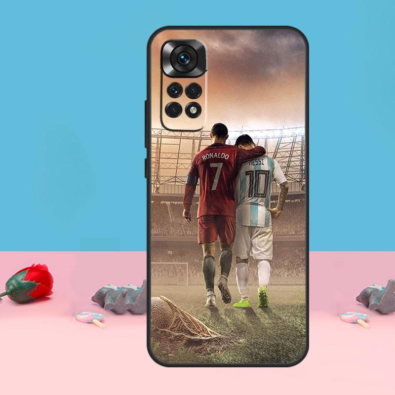Чехол для телефона Xiaomi Redmi Note 12 10 11 13 14 Pro 11S 12S с изображением футбольного мяча Для Redmi 15C 13C 12C 10C 14C 15