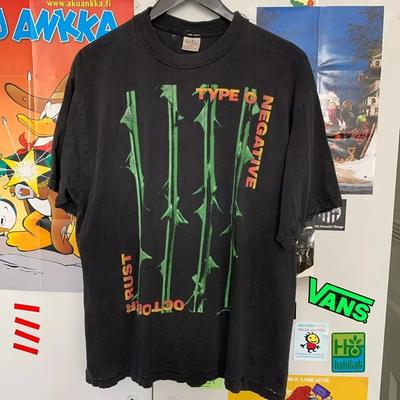 Группа Type O Negative Базовый стиль Черная футболка с коротким рукавом Унисекс черная футболка S-4XL Футболка Унисекс Мужская Женская Летняя