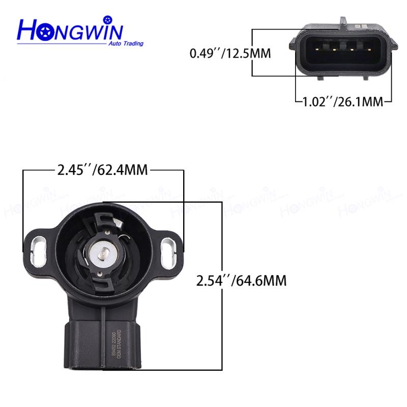 For Toyota Camry RAV4 Corolla Celica Tercel 4RUNNER MR2 PICKUP Fits LEXUS LS400 OE# 89452-22090 TPS Throttle Position Sensor