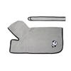 Pet Bath Robe With Hood Absorbent Quick-Dry Towel Coat Large Dogs Like Alaskan Malamute Golden Retriever
