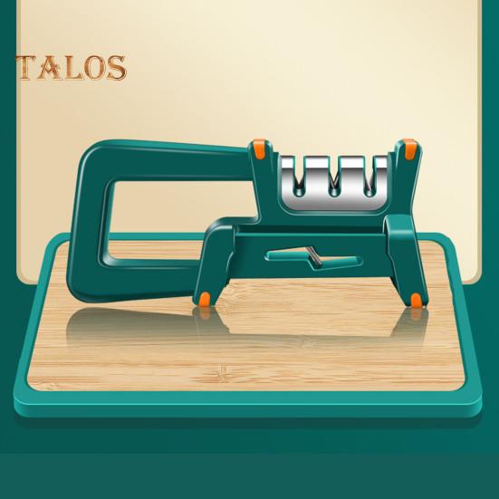 4-в-1 точилка для ножей 3-ступенчатая быстрая заточка Нескользящая сверхмощная многофункциональная точилка для ножниц точильный камень кухонные принадлежности