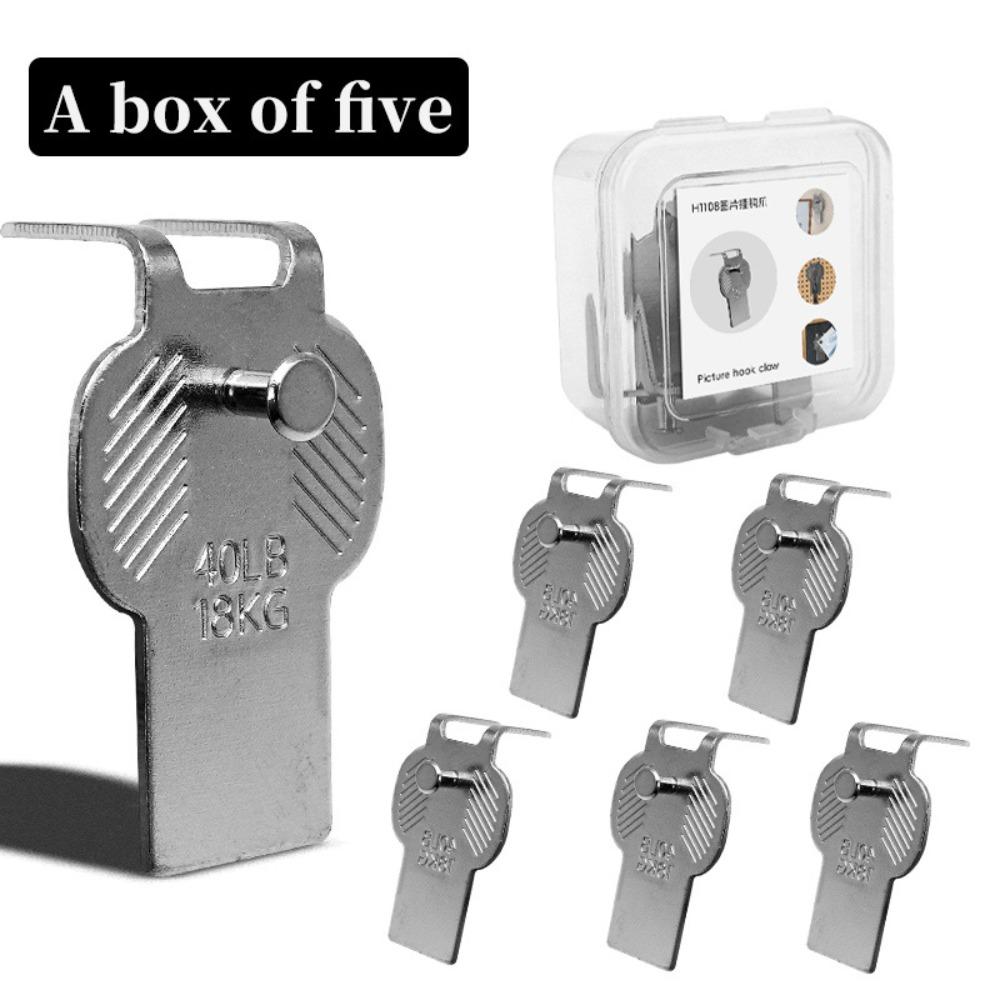 Heavy Duty Claw Picture Hangers Claw Design Large Size Picture Frame Hangers No Damage Mirror Photo Poster Hanger Paintings