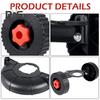 Lawn Mower Auxiliary Wheels Universal Lawn Mower Support Wheels Easy Install Grass Trimmer Wheels Attachment for Comfortable Mowing