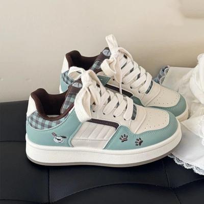 Женские модные повседневные дышащие белые кеды в кампусном стиле