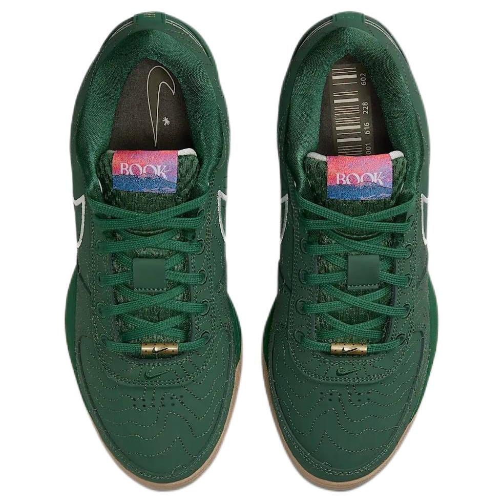 Новые кроссовки Nike Book 1 с низким верхом, противоскользящие, износостойкие, для баскетбола, мужские, зеленые FJ4250-300