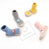 Baby 2024 Spring New Children's Wool Socks Shoes Cartoon Baby Walking Shoes Indoor Floor Footwear Toddler Shoes Newborn Flats