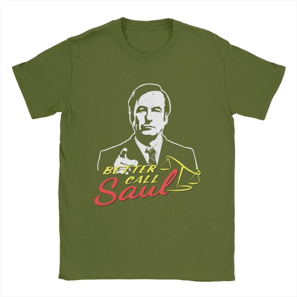 Vintage Better Call Saul T-Shirt for Men Crewneck 100% Cotton T Shirts Short Sleeve Tees Party Clothing